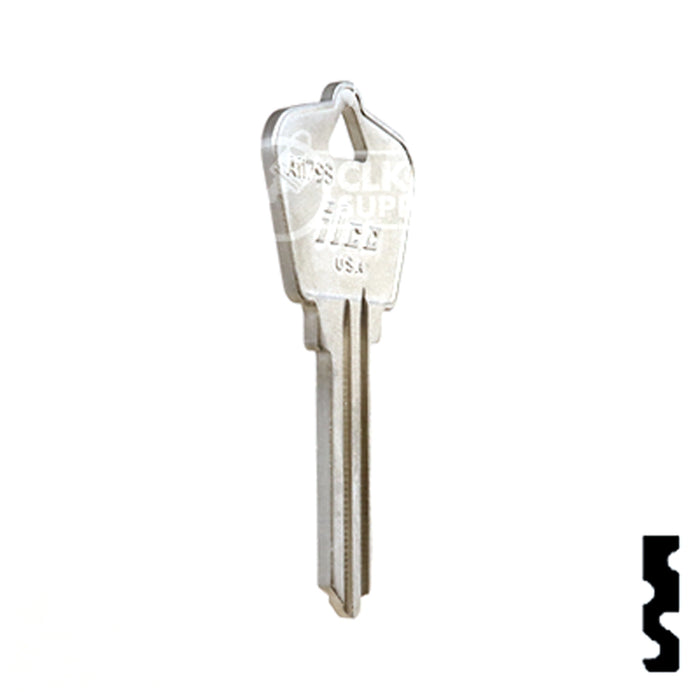 Uncut Key Blank | Arrow | A1179S Residential-Commercial Key Ilco