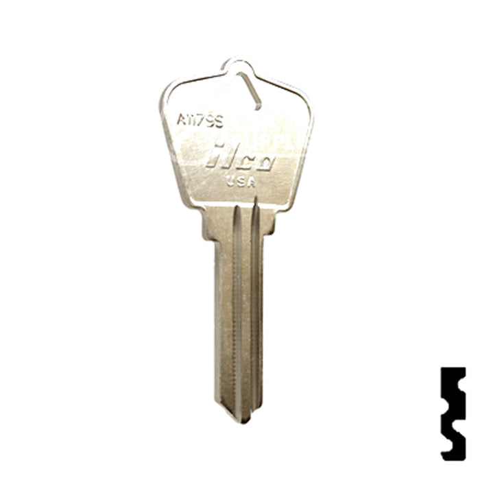 Uncut Key Blank | Arrow | A1179S Residential-Commercial Key Ilco
