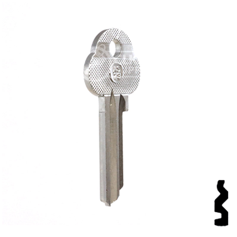 Uncut Key Blank | ASSA | AS73 Residential-Commercial Key Ilco