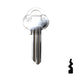 Uncut Key Blank | ASSA | ASS17R, AS8 Residential-Commercial Key Ilco