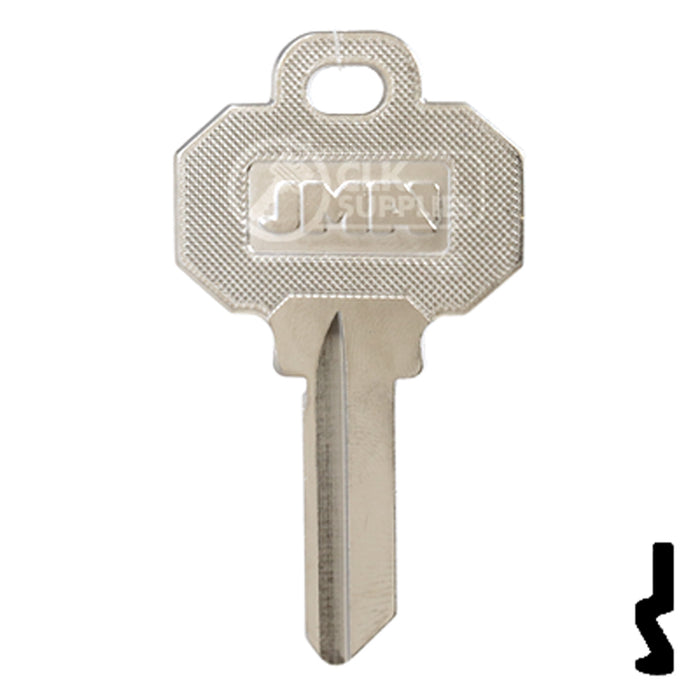 Uncut Key Blank | Baldwin | BW2-NP, 1510, BAL-2 Residential-Commercial Key JMA USA