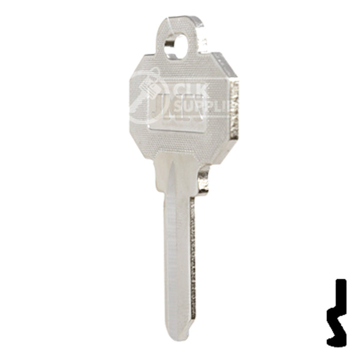 Uncut Key Blank | Baldwin | BW2-NP, 1510, BAL-2 Residential-Commercial Key JMA USA