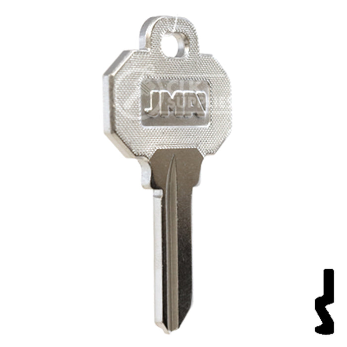 Uncut Key Blank | Baldwin | BW2-NP, 1510, BAL-2 Residential-Commercial Key JMA USA