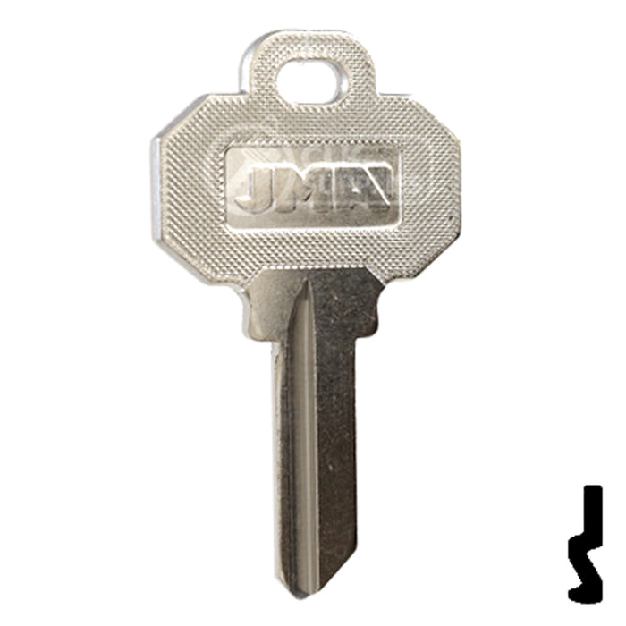 Uncut Key Blank | Baldwin | BW2-NP, 1510, BAL-2 Residential-Commercial Key JMA USA