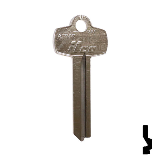 Uncut Key Blank | Best | A1114R Residential-Commercial Key Ilco