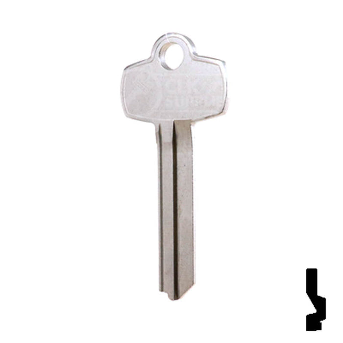 Uncut Key Blank | Best | A1114R Residential-Commercial Key Ilco