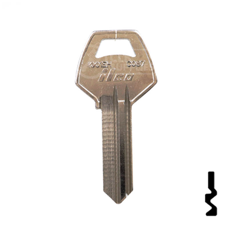co-key様 Uncut Key Blank | Corbin Russwin | 1001EH, CO87 — CLK Supplies