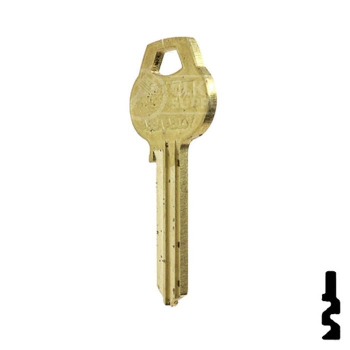 Uncut Key Blank | Corbin | A1001D2, CO108 Residential-Commercial Key Ilco