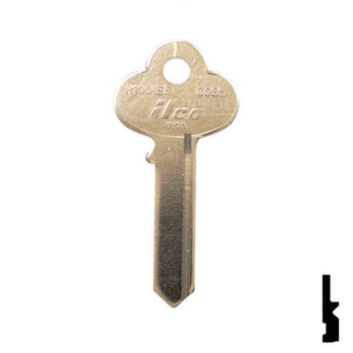 Uncut Key Blank | Corbin | R1001EE, CO35 Residential-Commercial Key Ilco