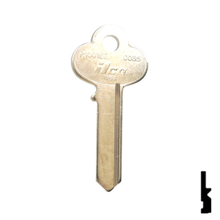 Uncut Key Blank | Corbin | R1001EE, CO35 Residential-Commercial Key Ilco