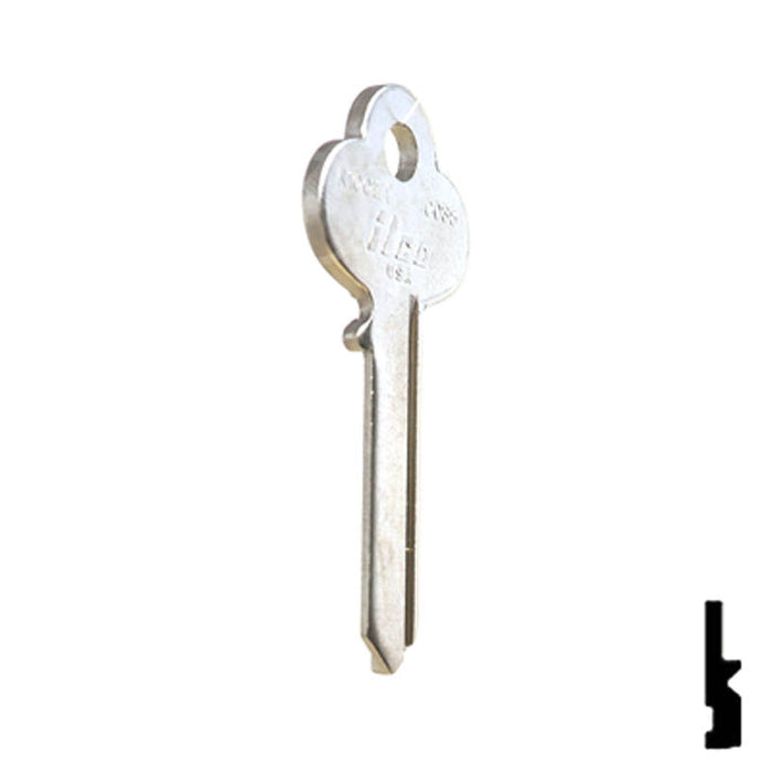 Uncut Key Blank | Corbin | R1001EE, CO35 Residential-Commercial Key Ilco