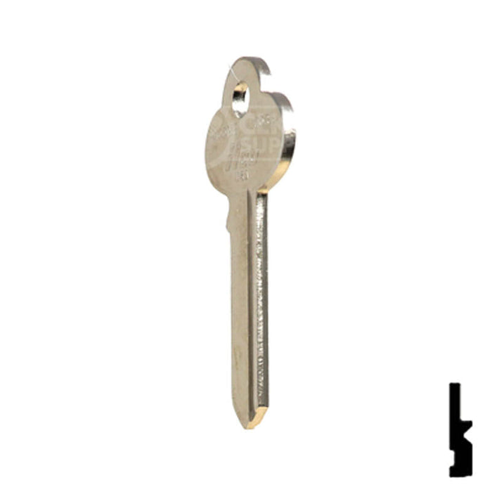 Uncut Key Blank | Corbin | R1001EE, CO35 Residential-Commercial Key Ilco