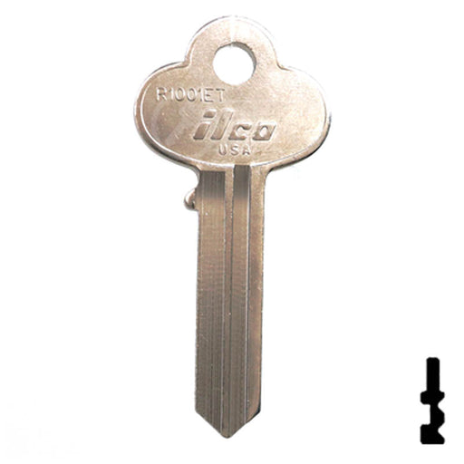 Uncut Key Blank | Corbin | R1001ET Residential-Commercial Key Ilco