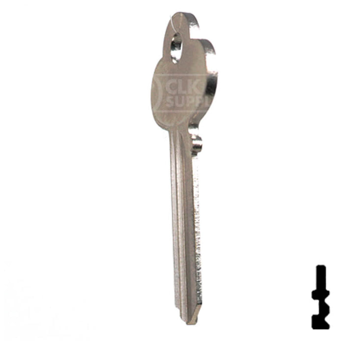 Uncut Key Blank | Corbin | R1001ET Residential-Commercial Key Ilco