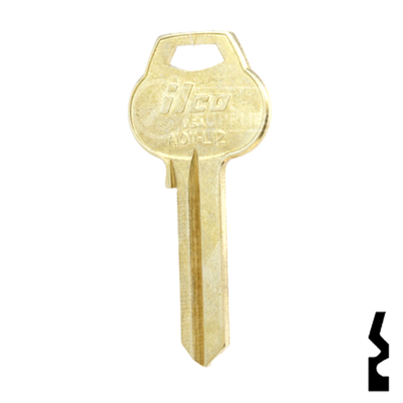 Uncut Key Blank | Corbin Russwin | A1011-L12 Residential-Commercial Key Ilco