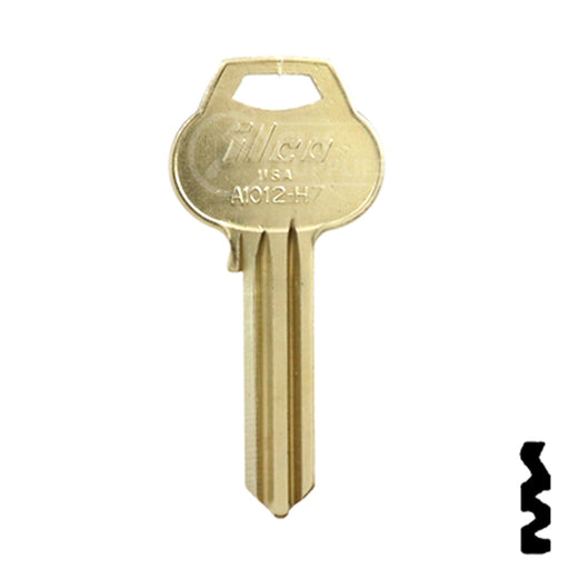 Uncut Key Blank | Corbin Russwin | A1012-H7 Residential-Commercial Key Ilco