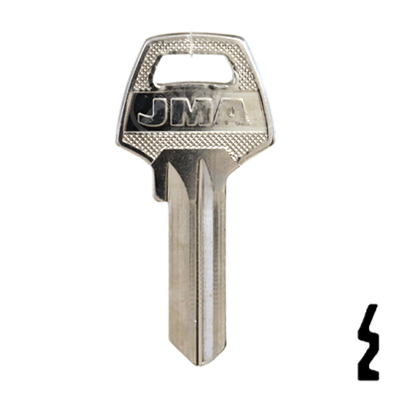 Uncut Key Blank | Corbin Russwin | CB2, COR-40 Residential-Commercial Key JMA USA