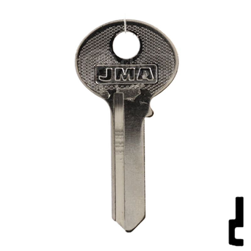 Uncut Key Blank | Corbin Russwin | CCL-2D Residential-Commercial Key JMA USA
