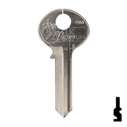 Uncut Key Blank | Corbin Russwin, CCL | L1003A, CCL8687C-R1 Residential-Commercial Key Ilco