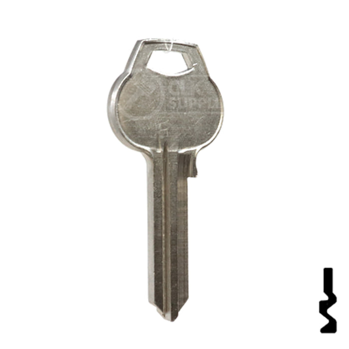 Uncut Key Blank | Corbin Russwin | CR87 Residential-Commercial Key Ilco