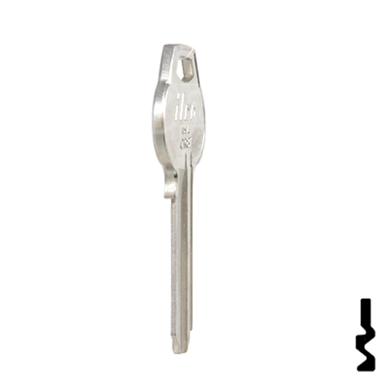 Uncut Key Blank | Corbin Russwin | CR87 Residential-Commercial Key Ilco