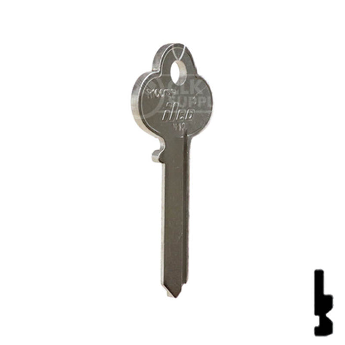 Uncut Key Blank | Corbin Russwin | R1001EP Residential-Commercial Key Ilco