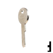 Uncut Key Blank | Cylinder| LF1 Residential-Commercial Key Ilco