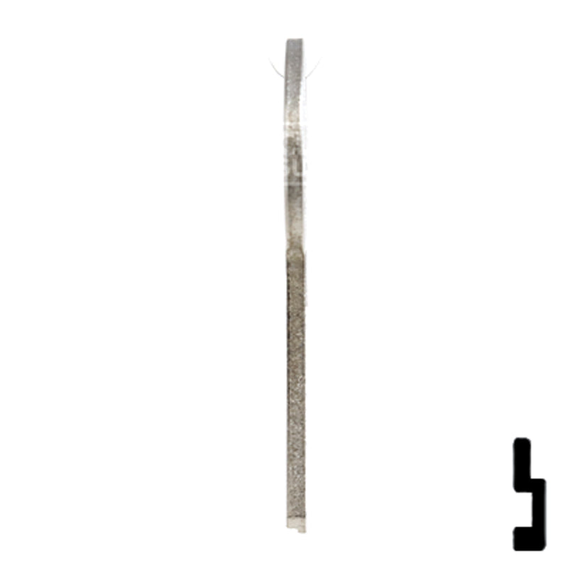 Uncut  Key Blank | Dirak Fire Panel | EMK1-SI Residential-Commercial Key Ilco