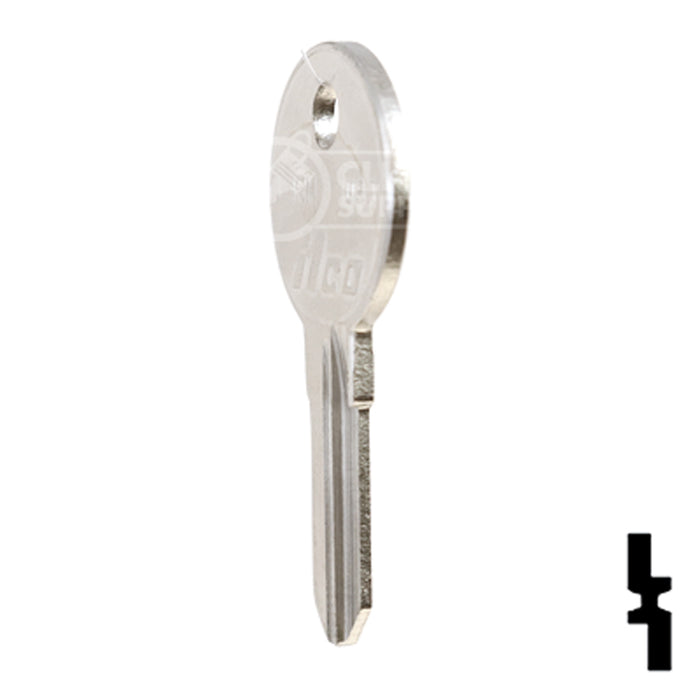 Uncut Key Blank | Dominion | L4RM Residential-Commercial Key Ilco