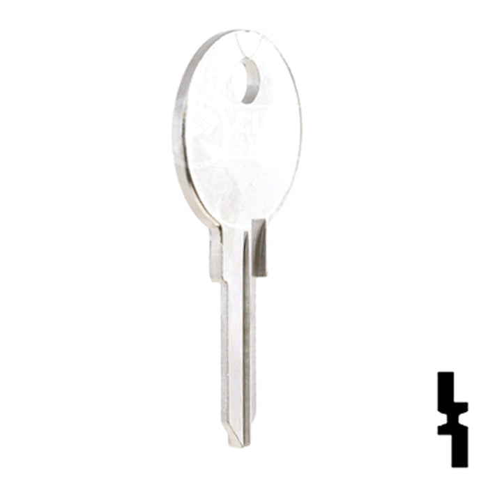 Uncut Key Blank | Dominion | L4RM Residential-Commercial Key Ilco