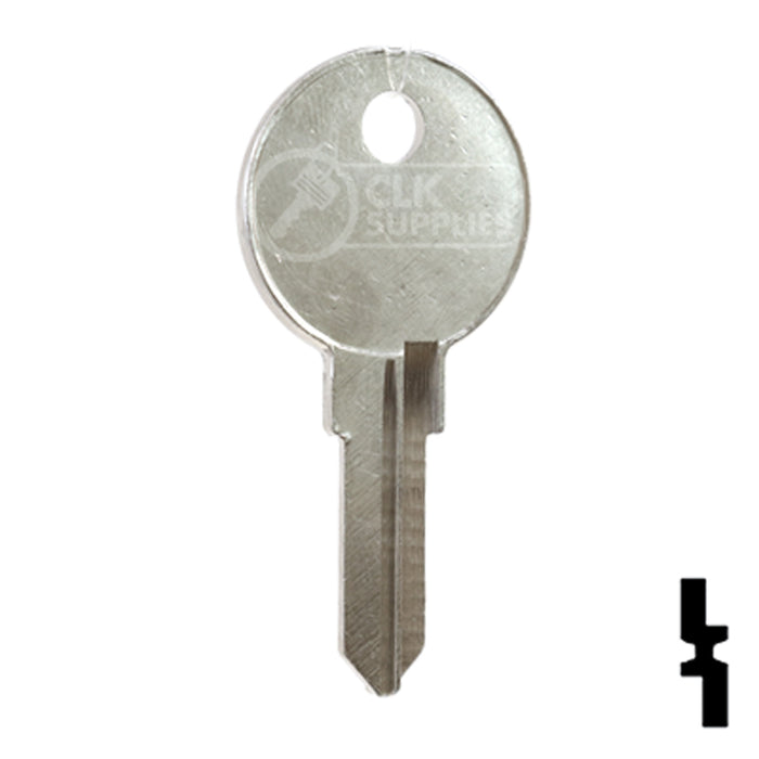 Uncut Key Blank | Dominion | L4RM Residential-Commercial Key Ilco