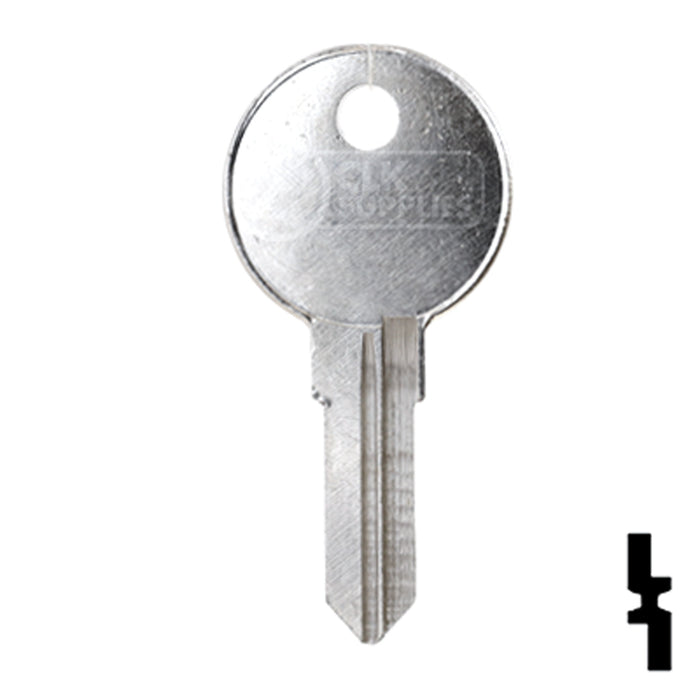 Uncut Key Blank | Dominion | L4RM Residential-Commercial Key Ilco
