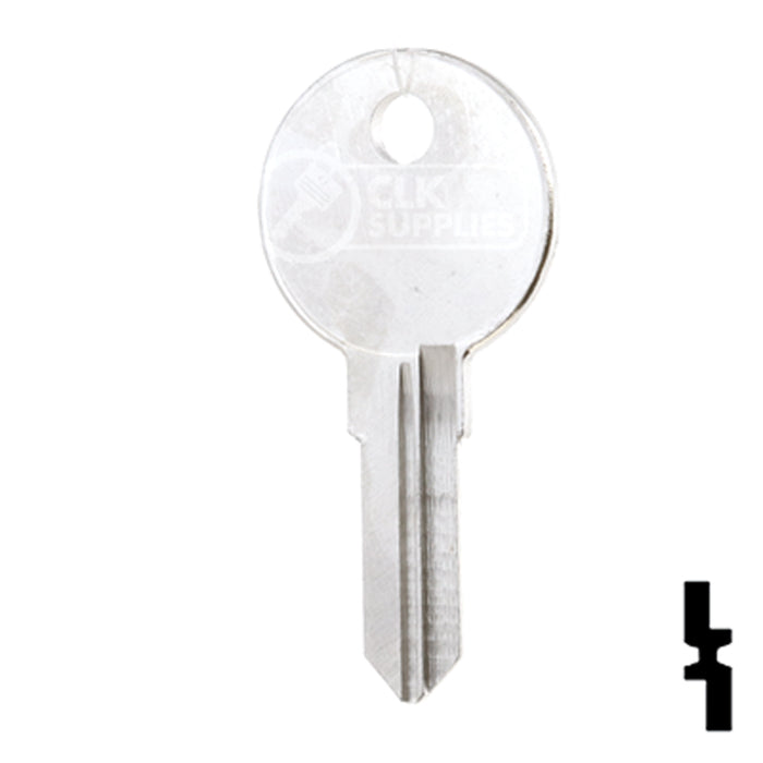 Uncut Key Blank | Dominion | L4RM Residential-Commercial Key Ilco