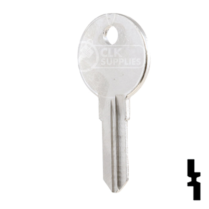 Uncut Key Blank | Dominion | L4RM Residential-Commercial Key Ilco