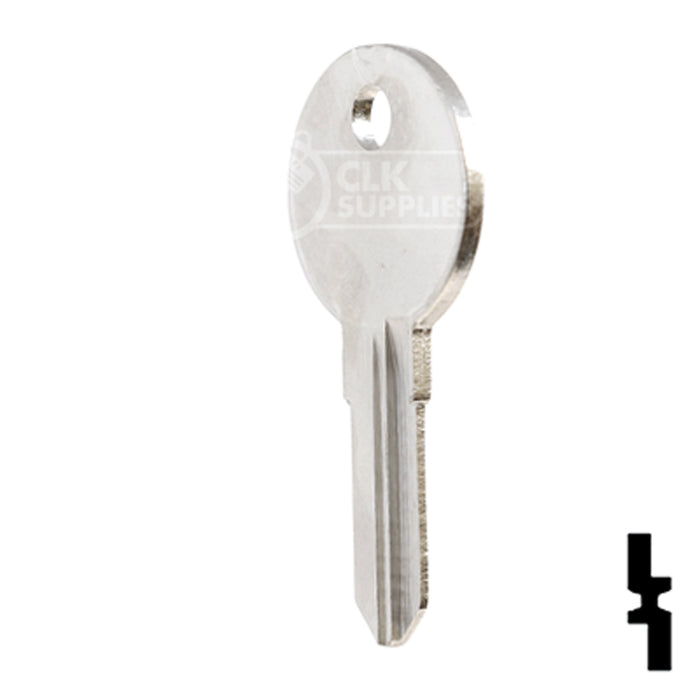 Uncut Key Blank | Dominion | L4RM Residential-Commercial Key Ilco