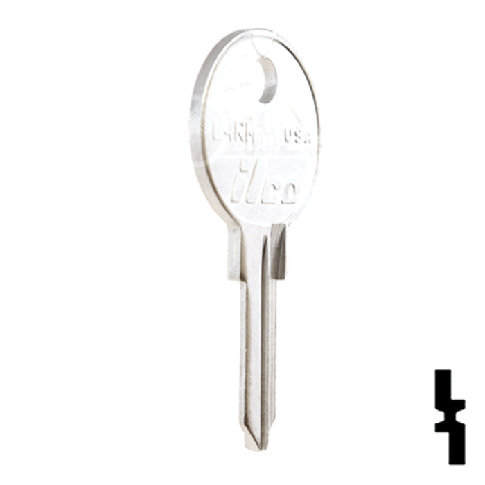Uncut Key Blank | Dominion | L4RM Residential-Commercial Key Ilco