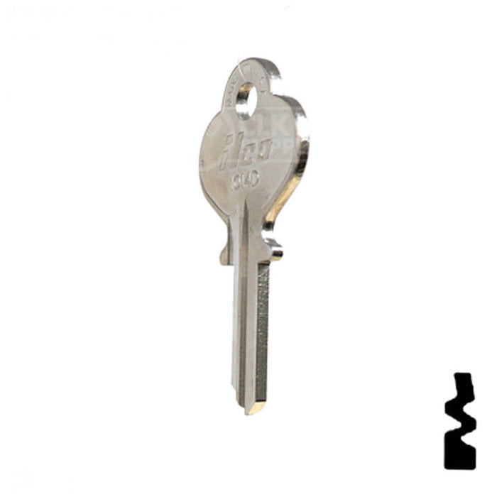 Uncut Key Blank | Eagle | 1014D Residential-Commercial Key Ilco
