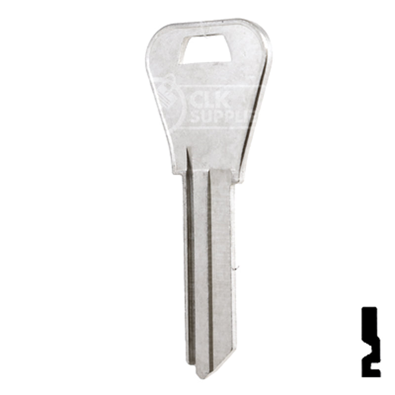 Uncut Key Blank | Falcon | A1054WB, WR4 — CLK Supplies