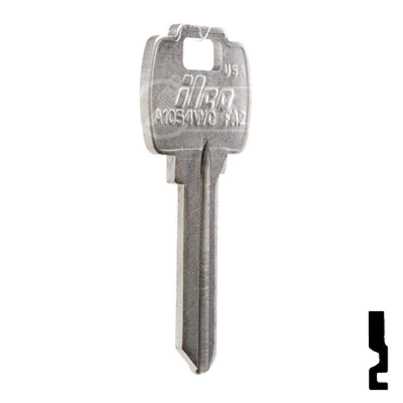 Uncut Key Blank | Falcon | A1054WC, FA2 — CLK Supplies