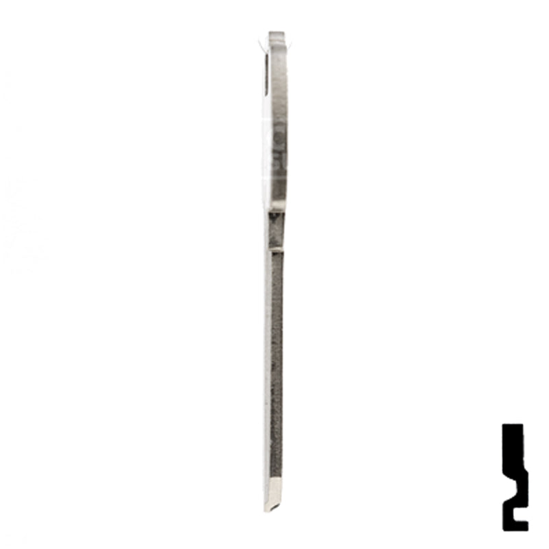 Uncut Key Blank | Falcon | A1054WC, FA2 — CLK Supplies