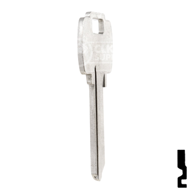 Uncut Key Blank | Falcon | A1054WC, FA2 — CLK Supplies