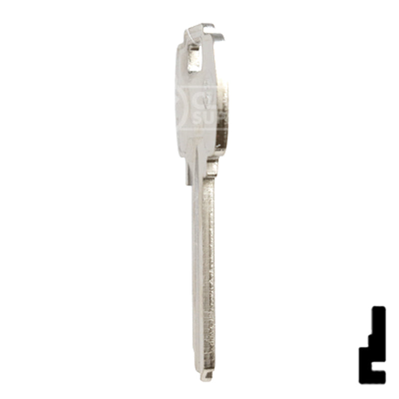 Uncut Key Blank | Falcon | FAL-2D Residential-Commercial Key JMA USA