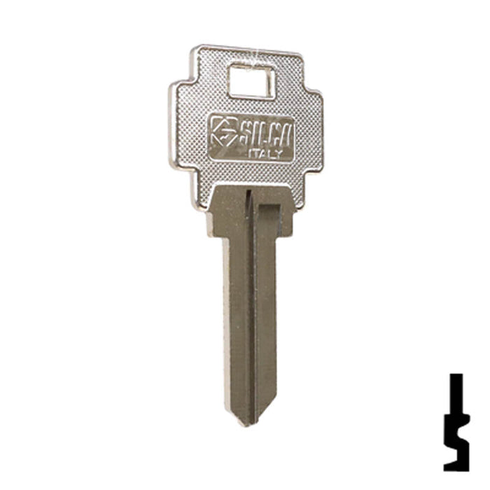 Uncut Key Blank | Guerville | GU91F Residential-Commercial Key Ilco