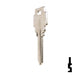 Uncut Key Blank | Guerville | GU91F Residential-Commercial Key Ilco