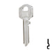 Uncut Key Blank | Harloc, Tesa | TE-7D, HR2 Residential-Commercial Key JMA USA