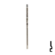 Uncut Key Blank | Harloc, Tesa | TE-7D, HR2 Residential-Commercial Key JMA USA