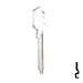 Uncut Key Blank | Harloc, Tesa | TE-7D, HR2 Residential-Commercial Key JMA USA