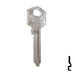 Uncut Key Blank | Harloc, Tesa | TE-7D, HR2 Residential-Commercial Key JMA USA