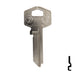 Uncut Key Blank | Harloc, Tesa | TE-7D, HR2 Residential-Commercial Key JMA USA