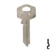 Uncut Key Blank | Harloc, Tesa | TE-7D, HR2 Residential-Commercial Key JMA USA